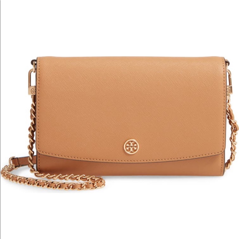 Tory Burch Robinson Crossbody “Wallet on a Chain”